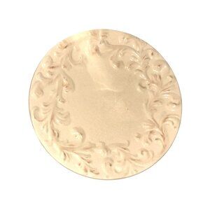 Gracious Goods Embossed Ceramic Dinner Plate 10.5" Oven Microwave Dishwasher Saf